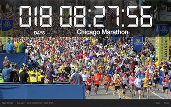 Marathon Countdown Timer