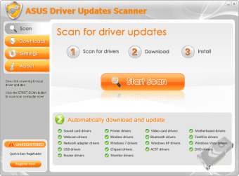 ASUS Driver Updates Scanner