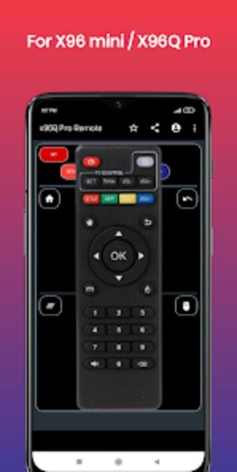 Remote for x96 mini  X96Q pro