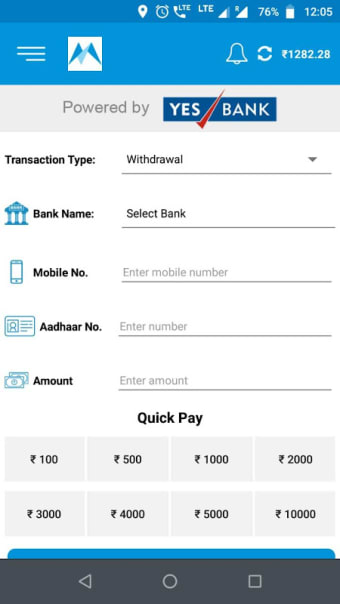 Mobisafar - Aadhaar ATM, DMT, ICICI Kiosk & BBPS
