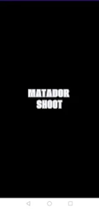 MATADOR SHOOT