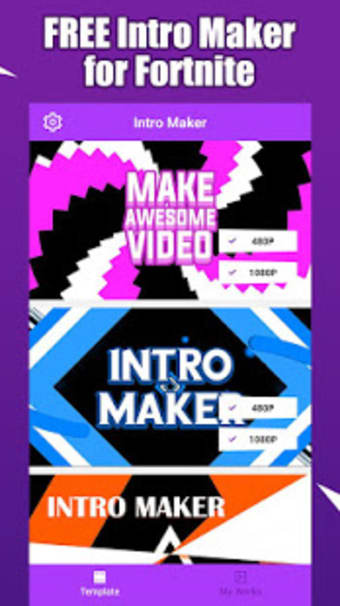 Fort Intro Maker for YouTube - make Fortnite intro