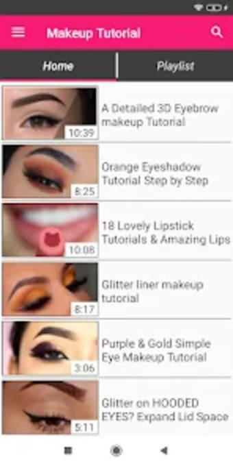 Makeup Tutorial  Videos