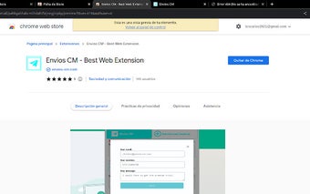 Envios CM - Best Web Extension