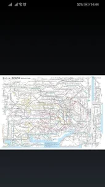 Japan East Rail Map