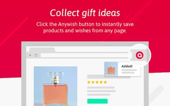 Anywish | Wishlists and online gift lists