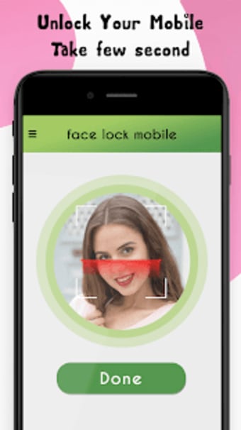 Face lock mobile