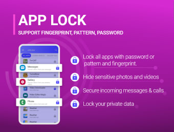 Applock - Fingerprint passwords pattern