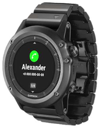 Dialer for Garmin Connect IQ Watches