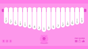 Pink Kalimba - Thumb Piano