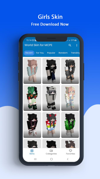 World Skin for Minecraft 2022