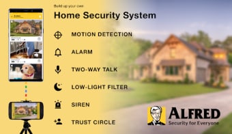 Alfred Home Security Camera BabyPet Monitor CCTV