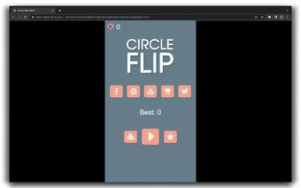 Circle Flip Game - HTML5 Game