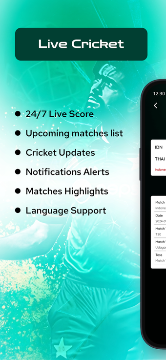 CricPro: Live Cricket TV Score