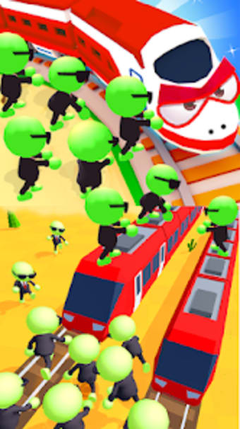 Train vs Zombies 3D