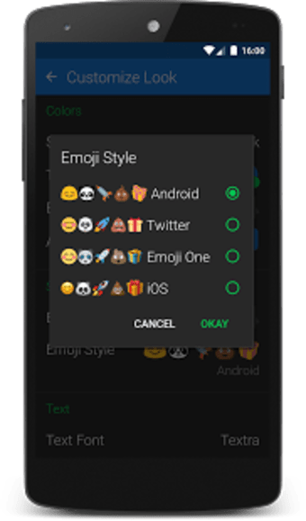 Textra Emoji - Android Style