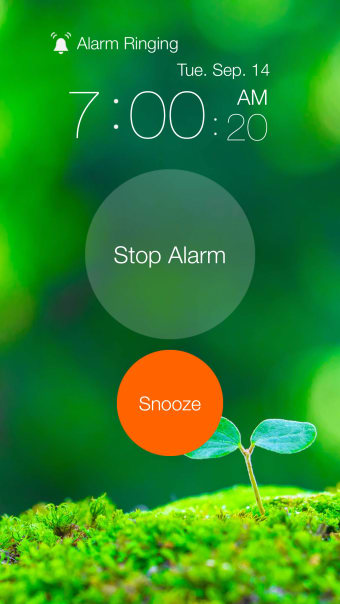 One Touch Alarm Clock