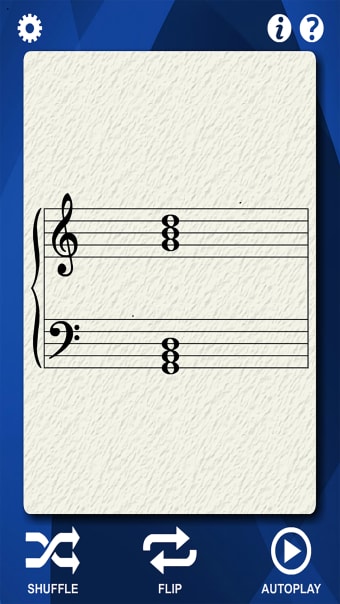 Piano Chords Flash Cards