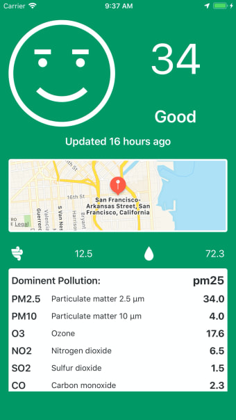 My AQI Air - PM2.5  Pollution