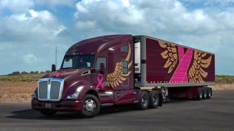 Pink Ribbon Charity Pack Skins for ETS2