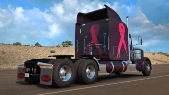Pink Ribbon Charity Pack Skins for ETS2