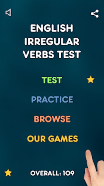 English Irregular Verbs Test  Practice PRO