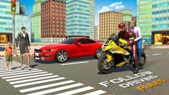 Superhero Bike Taxi Games 2021