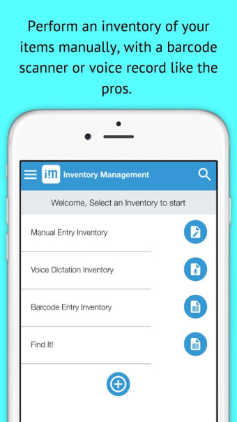 I.M Organized Inventory App