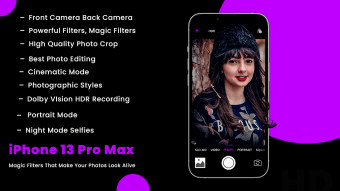 Camera IPhone 13 Pro Max App