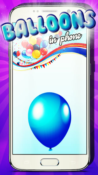 Balloons in phone