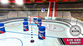 Pin Hockey - Ice Arena - Glow like a superstar air master