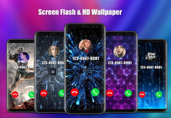 Color Screen Flash - call flash  wallpaper