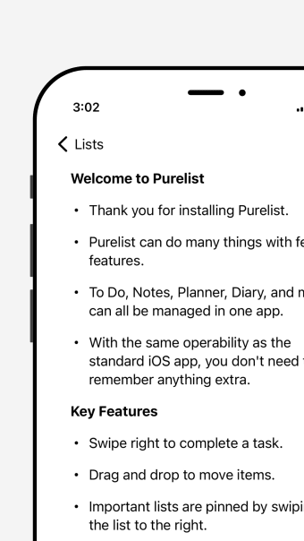 Purelist: Daily Planner