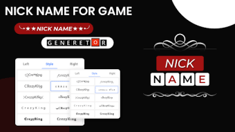 Nick name generator for BDMI