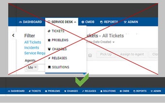 Freshservice Navigation Fix