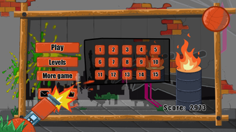 Cannon Basketball puzzle game