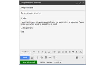 eAngel Proofreading for Emails