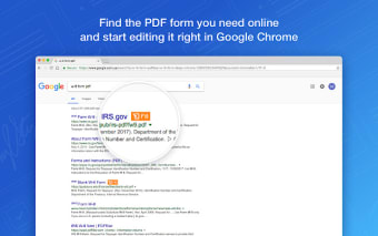 PDF Editor for Chrome:Edit, Fill, Sign, Print