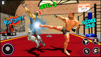 Gym BodyBuilders Fighting game : fight simulator