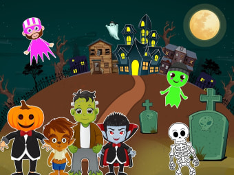 Pretend Play Ghost Town: Haunted House Game