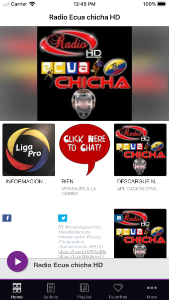 Radio Ecua chicha HD