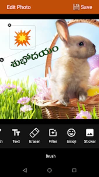 Telugu Stickers Photo Editor