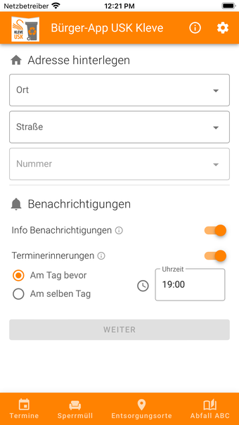 Bürger-App USK Kleve