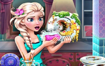 Elsa Dish Washing Realife