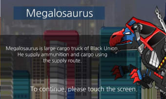 Megalosaurus - Combine! Dino Robot : Dinosaur Game