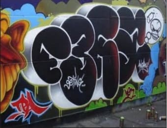 lettering graffiti