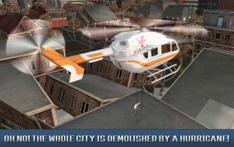 Helicopter Hero: Hurricane Disaster