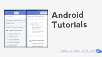 Programzools - Learn Java Android HTML CSS PHP
