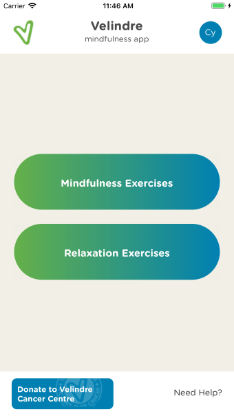 Velindre Mindfulness App