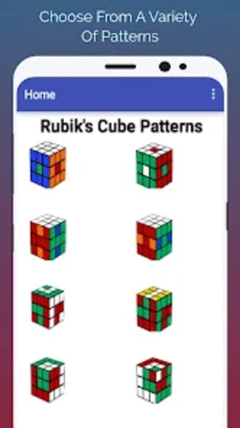 Patterns for Rubiks Cube